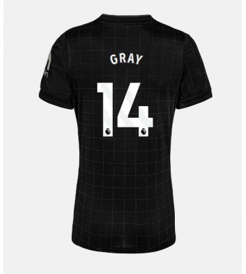 Tottenham Hotspur Archie Gray #14 Replik Auswärtstrikot Damen 2025-26 Kurzarm